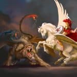 Quimera luta contra Pegasus